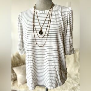 Modern Works Striped Women's Top